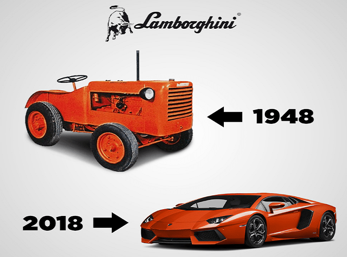Lamborgini vs Traktor